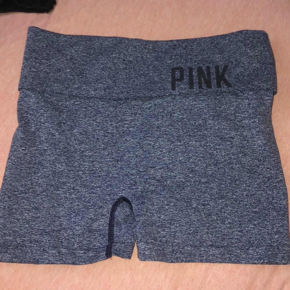 Pink athletic shorts
